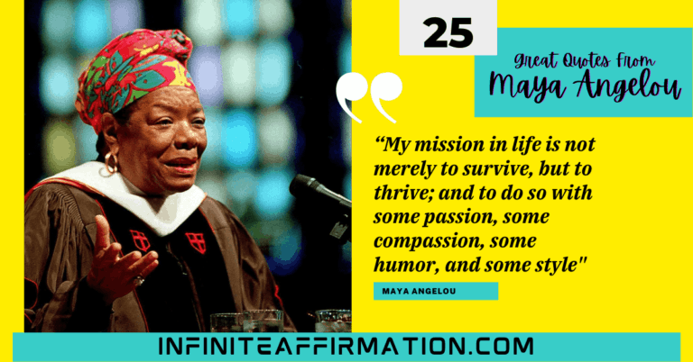 25 Great Quotes From Maya Angelou